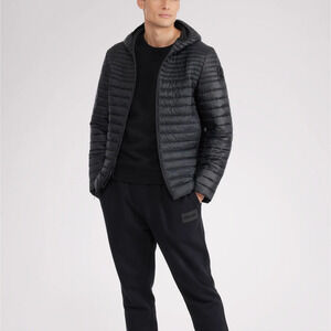 PAJAR Canada Osprey Black Lightweight Packable Full Zip Puffer Jacket Small NEW